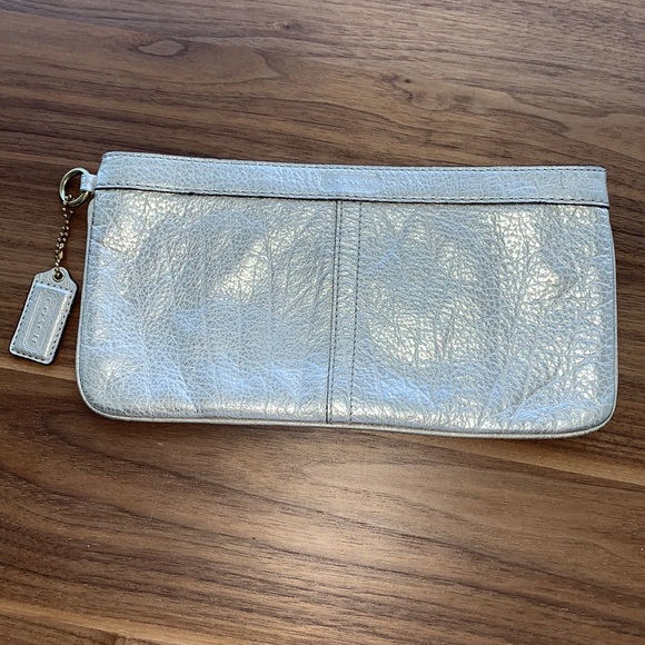 Coach Handbags - Coach leather clutch